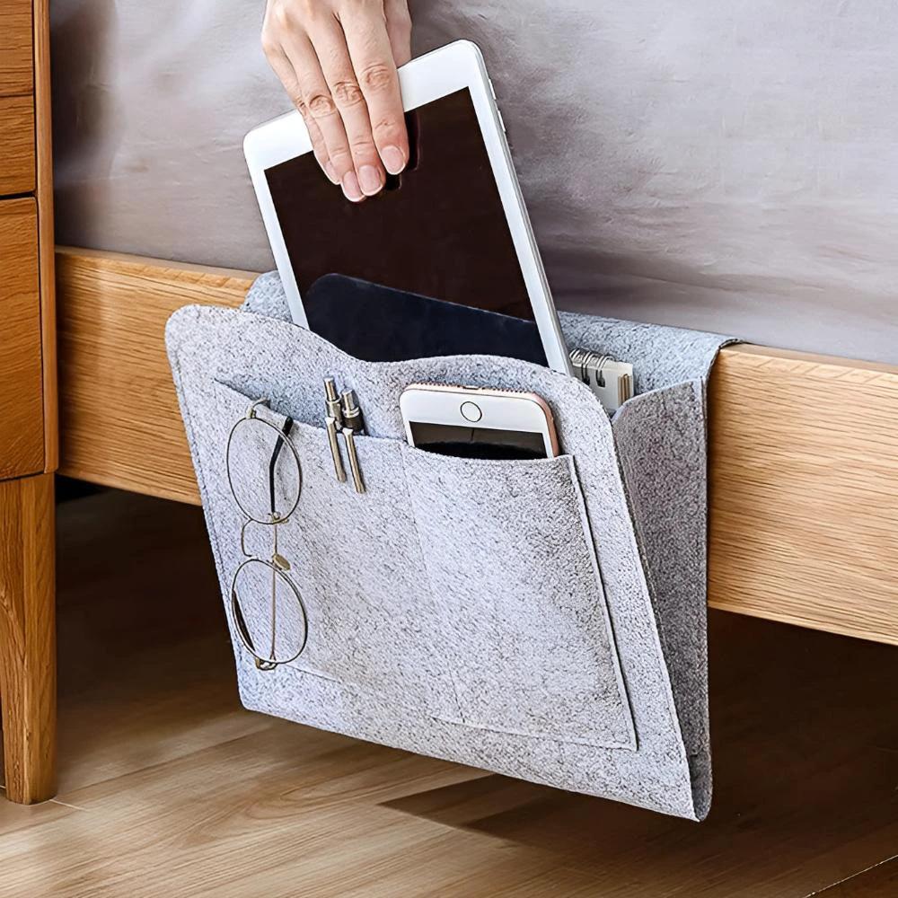 All-in-One Bedside Organizer by Casa & Beyond