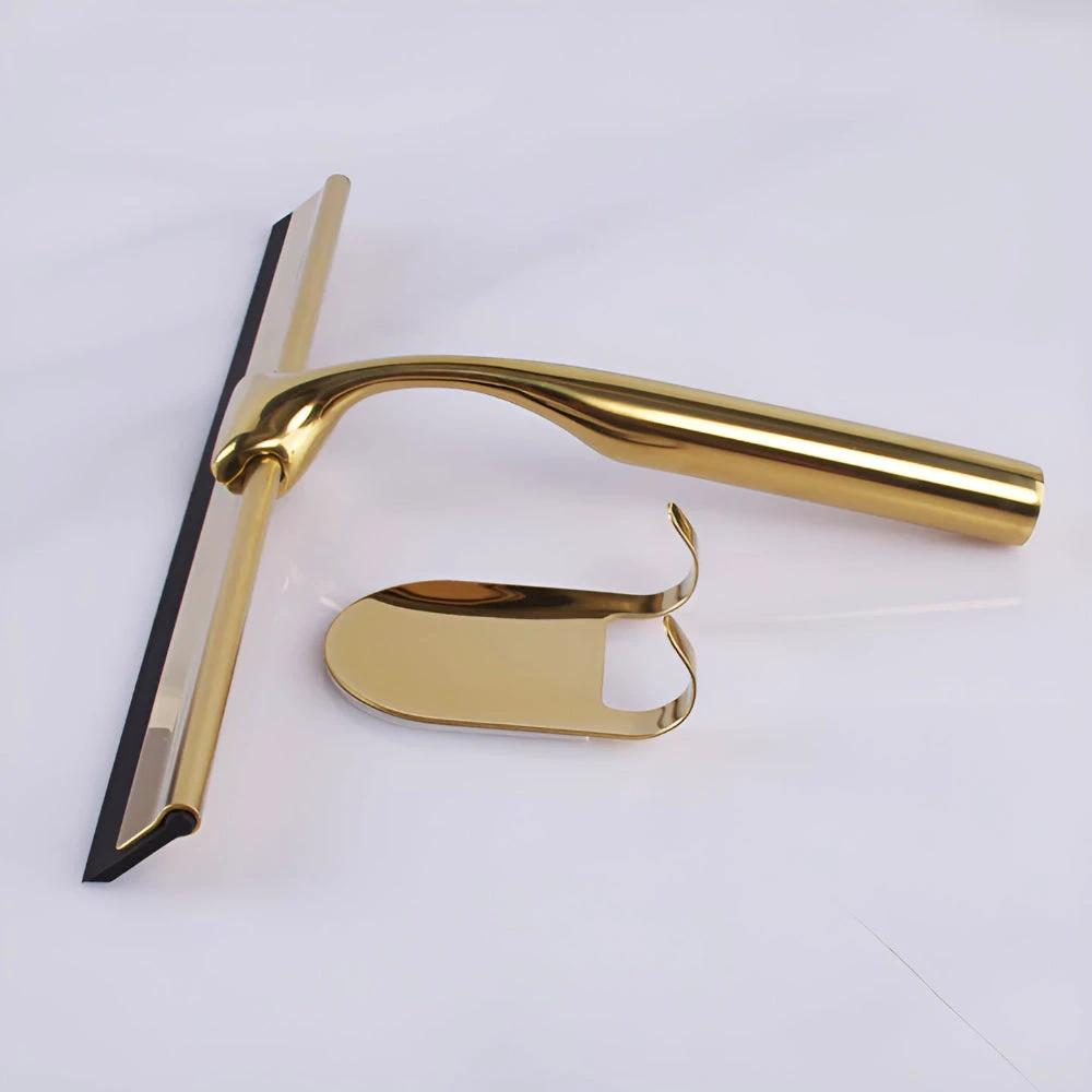 Golden Stainless Steel Multi-Purpose Squeegee by Casa & Beyond
