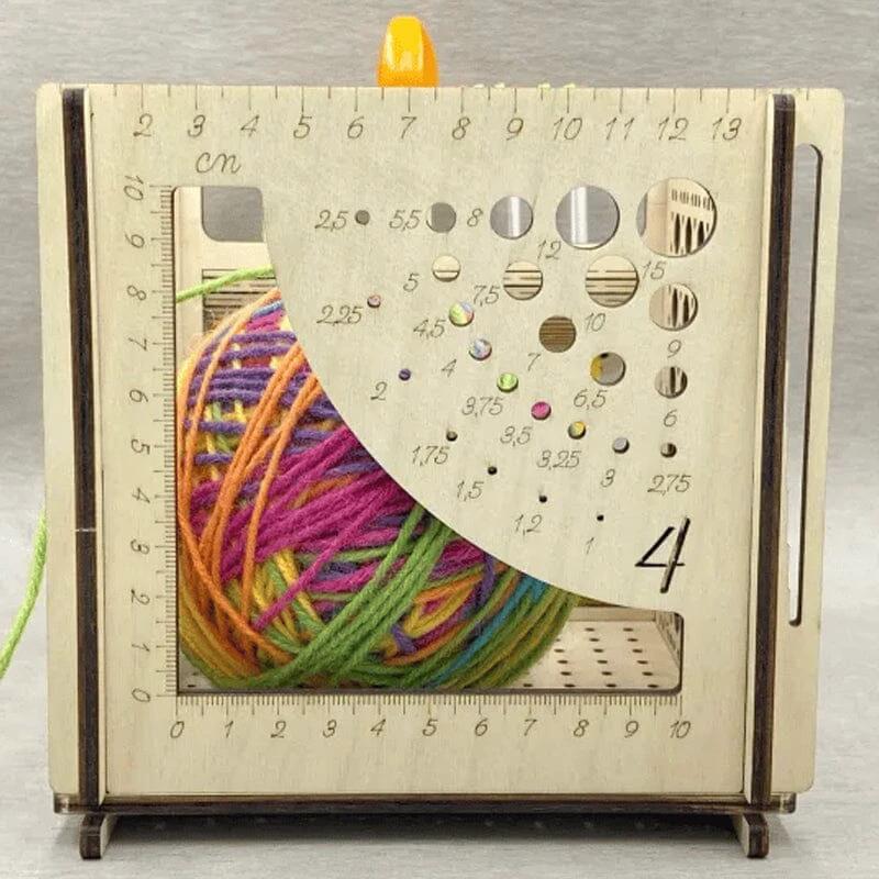 Wood bowl All-in-One – Multifunctional knitting tool by Bowlift