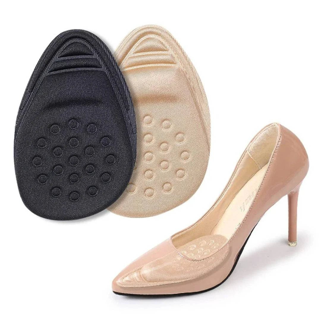 FootEase Shoes Half Insoles Forefoot Inserts | Foot Pain Relief - Shock Absorption - Custom Fit for Everyday Comfort Bowlift by Bowlift