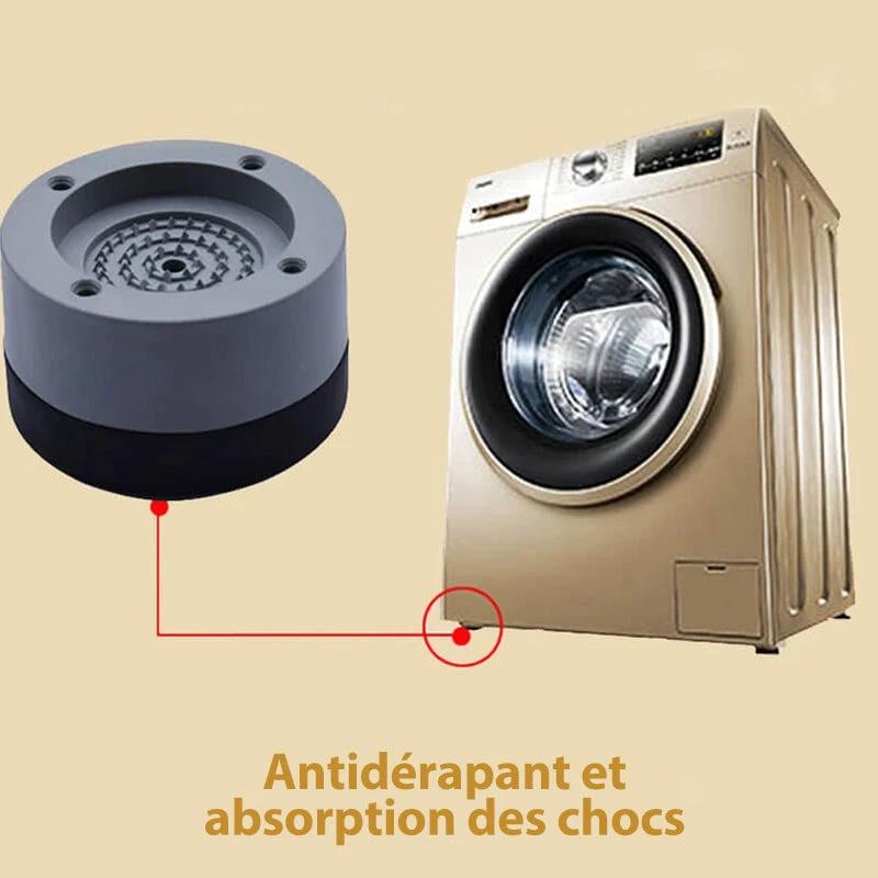 Non-slip and sound-absorbing washing machine feet by Bowlift