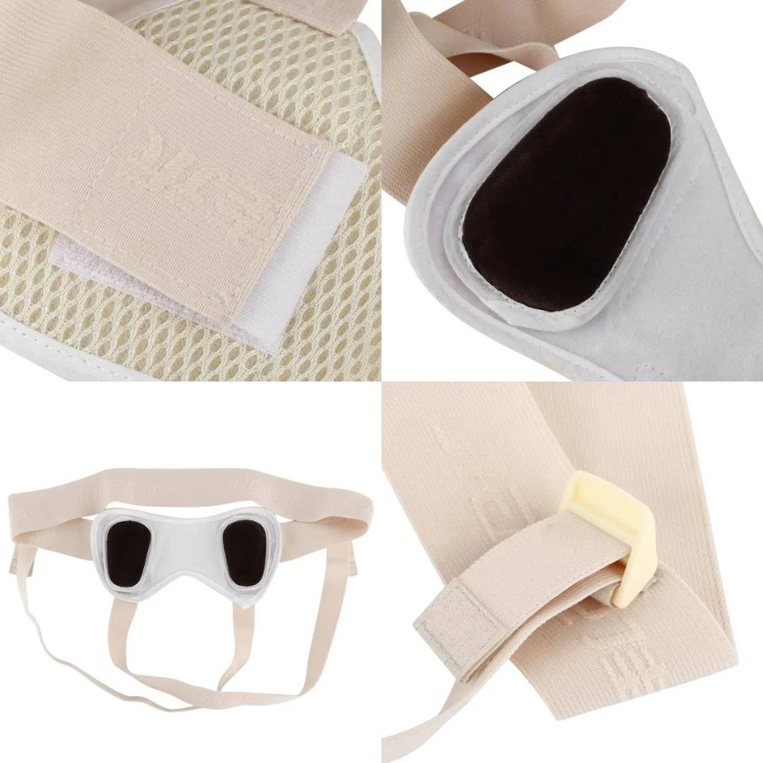 ReliefGuard Adjustable Inguinal Hernia Support Belt | Comfortable Breathable Inguinal Hernia Brace for Men - Improves Mobility Bowlift by Bowlift