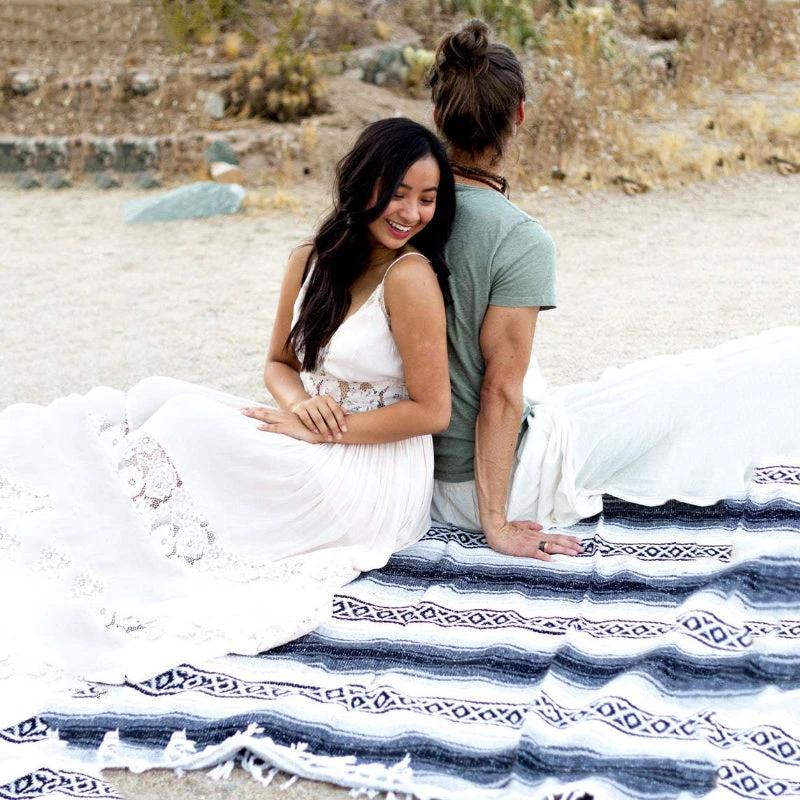 Blanket ChâLe Picnic Blanket by Bowlift