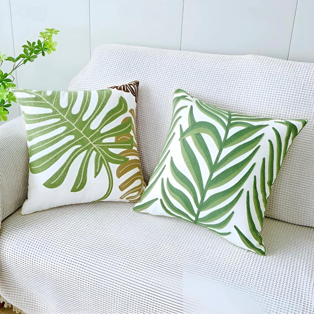 Verdant Paradise Cushion Cover by Casa & Beyond