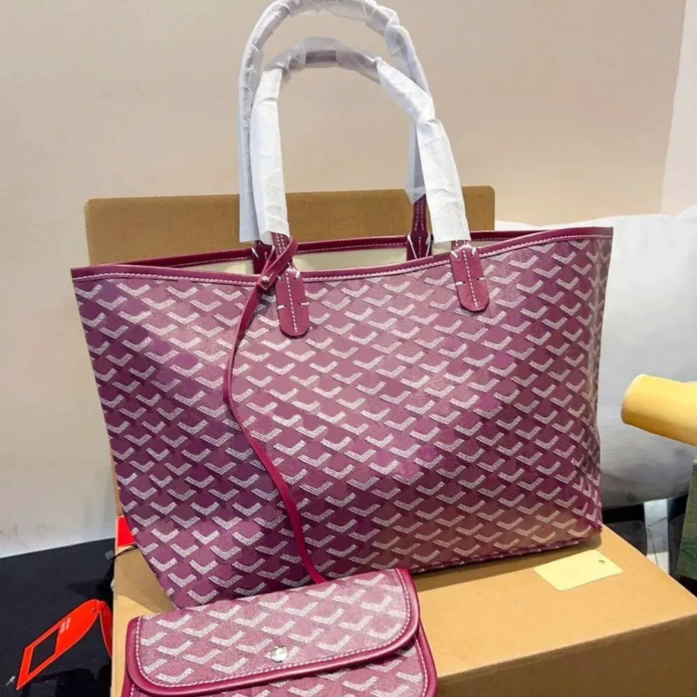 Luxury Women’s Tote Bag Large Capacity Letter Handbag Single Shoulder by jinxuan_shoe