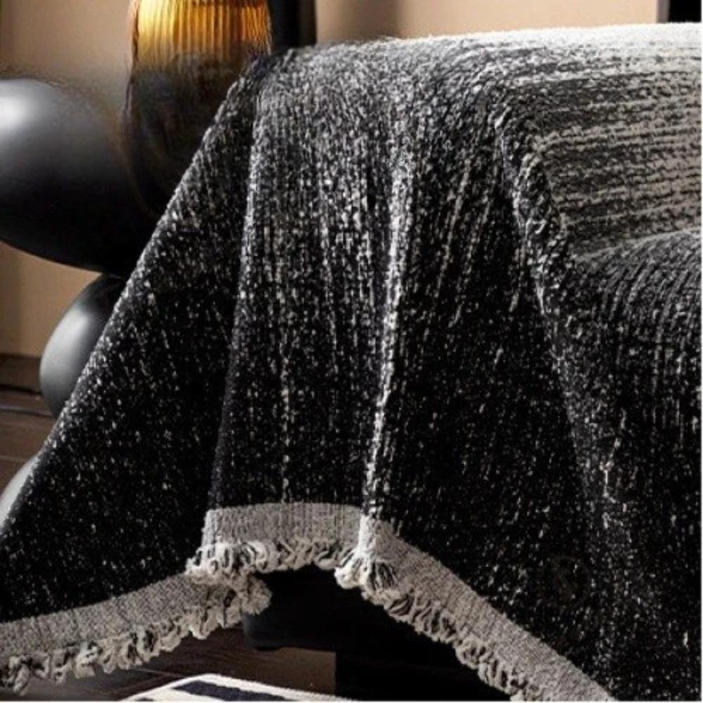 Neutral Tone Chenille Sofa Cover by Casa & Beyond