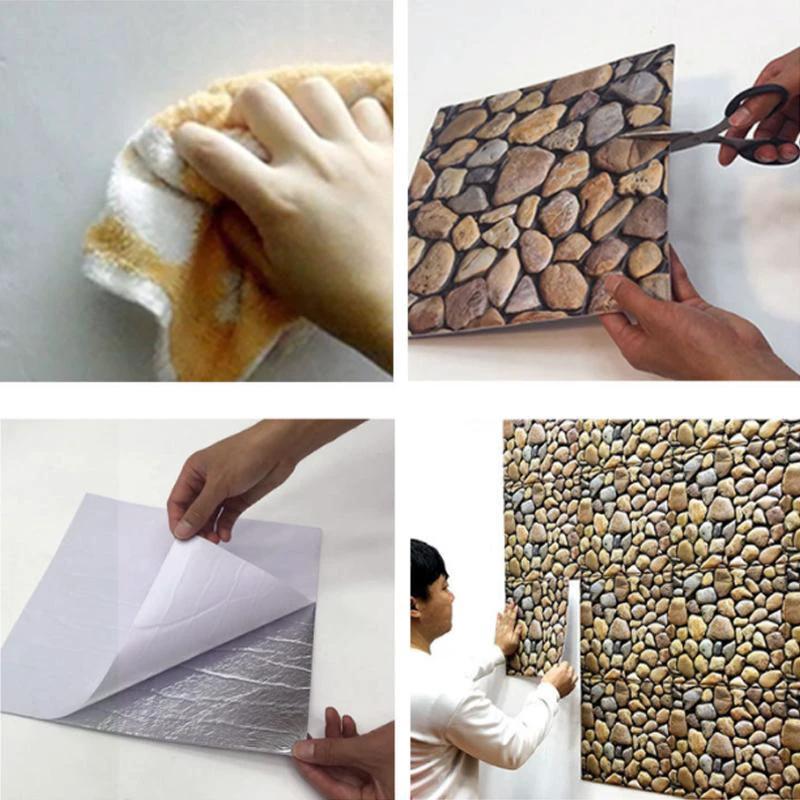 3D wall sticker for peeling and sticking by Bowlift