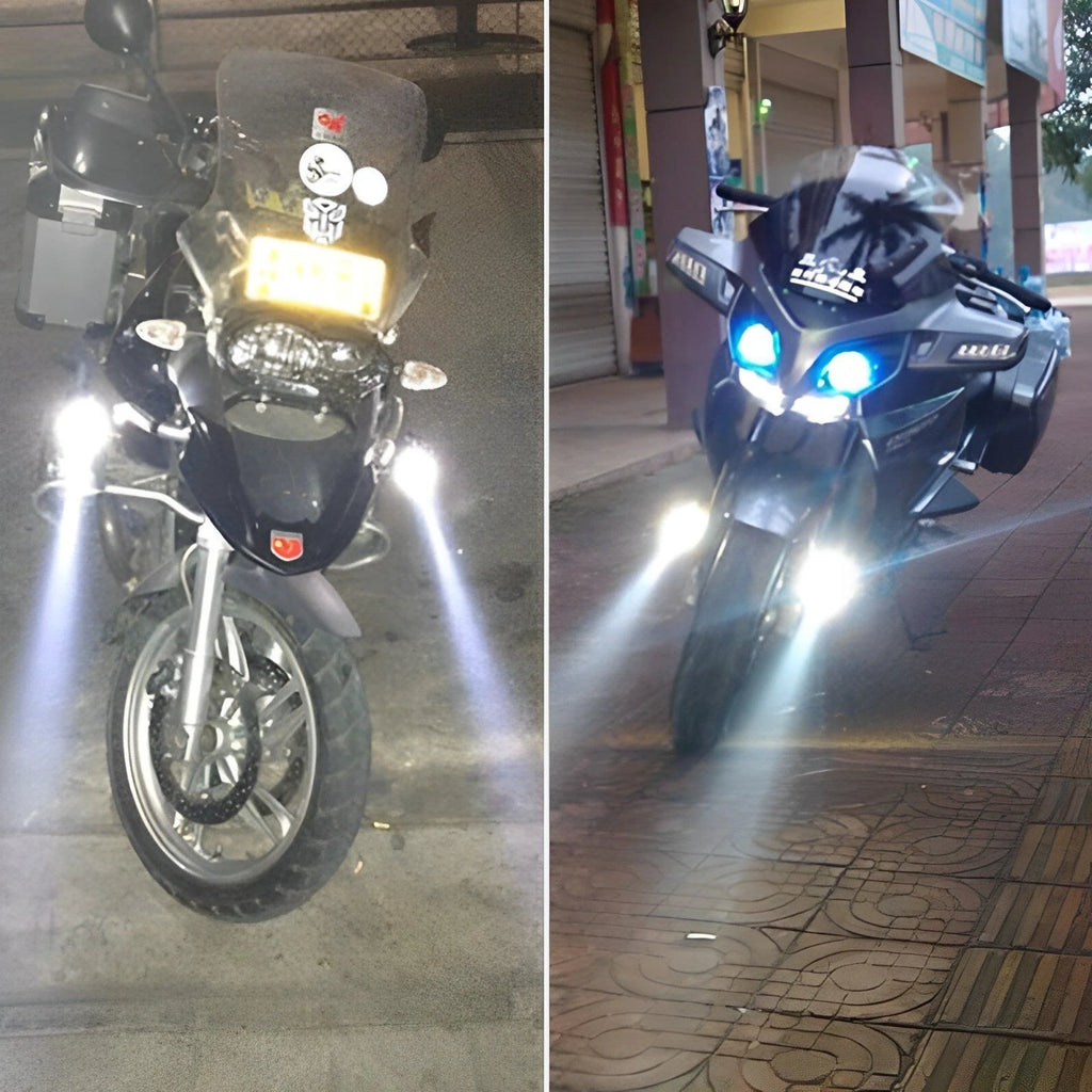 LED headlights for motorcycles by Bowlift
