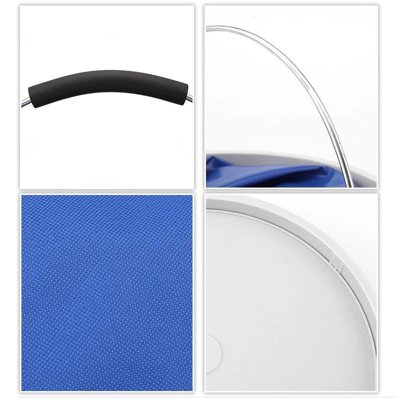 Foldable portable bucket for outdoor fishing by Bowlift