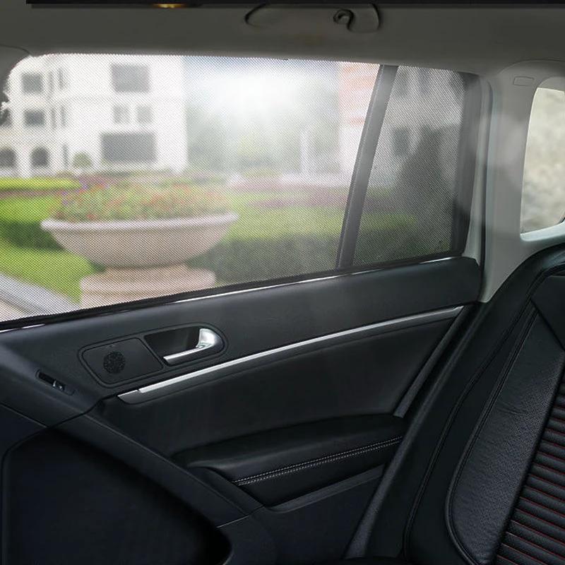 Magnetic holder for car window shade dispenser by Bowlift