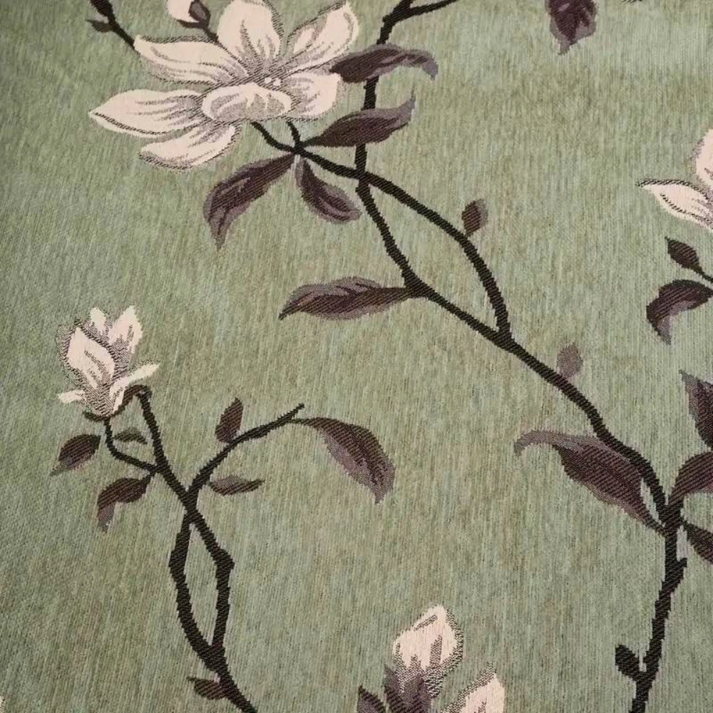 Vintage Floral Chenille Sofa Cover by Casa & Beyond