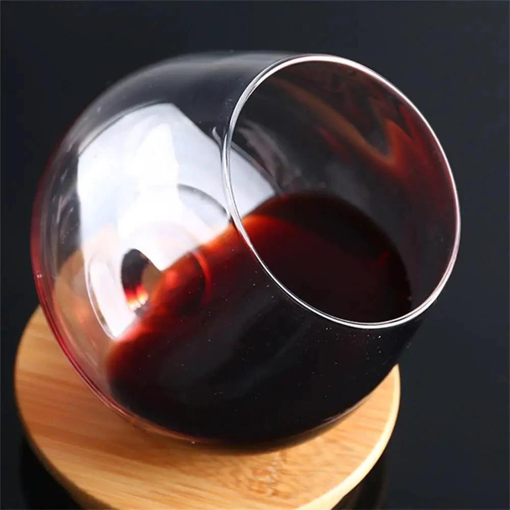 Belly Whiskey and Beer Glass - Rotating Tumbler for Cocktails, Wine and other Drinks Bowlift by Bowlift