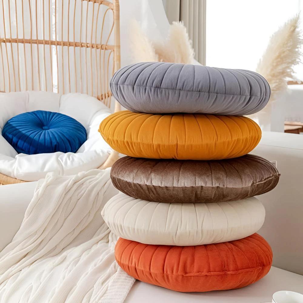 Pumpkin Plush Cushion by Casa & Beyond