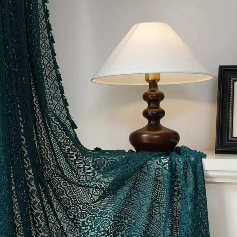 Lumine Crochet Tassel Curtain by Casa & Beyond