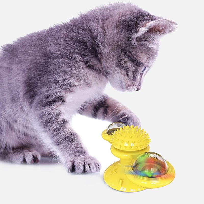 Funny Windmill Cat Toy by Bowlift