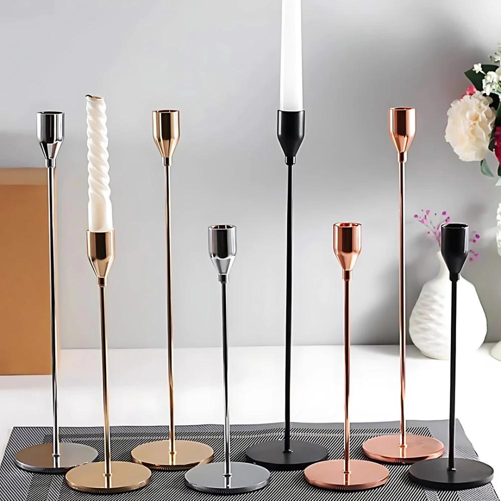 Tall & Chic Trio Candle Holder Set by Casa & Beyond