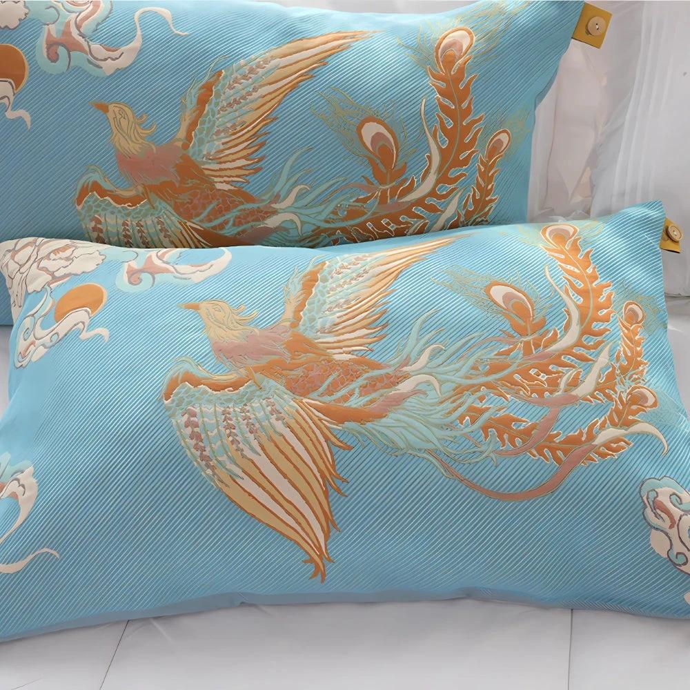 Ornate Heritage Cotton Pillowcase Set by Casa & Beyond