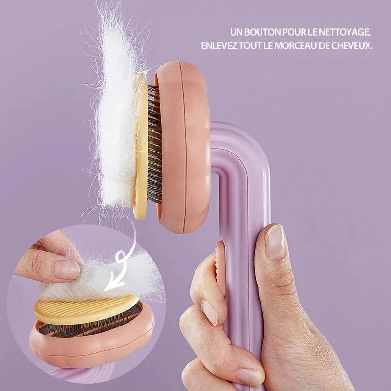 Pumpkin Comb Brush for Pets by Bowlift