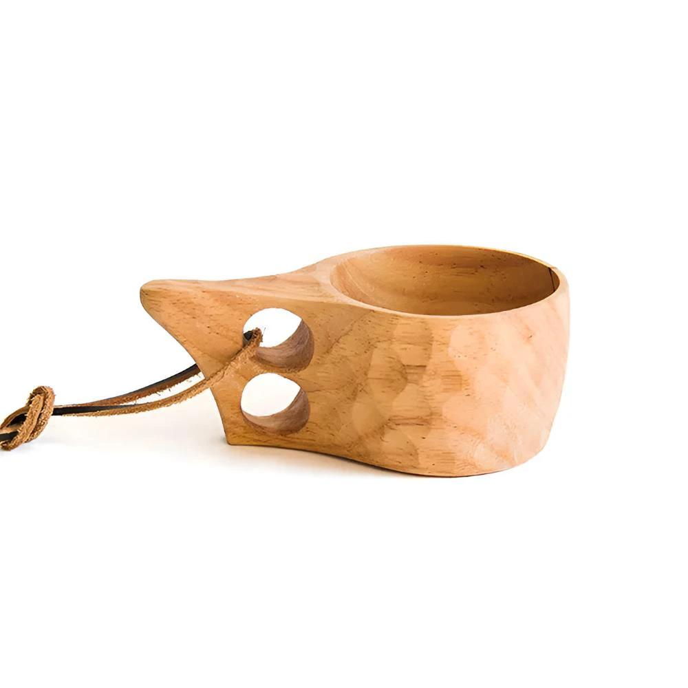 Rubberwood Artisan Mug Collection by Casa & Beyond