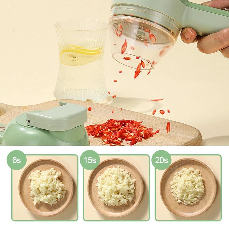 Electric cordless garlic chopper by Bowlift