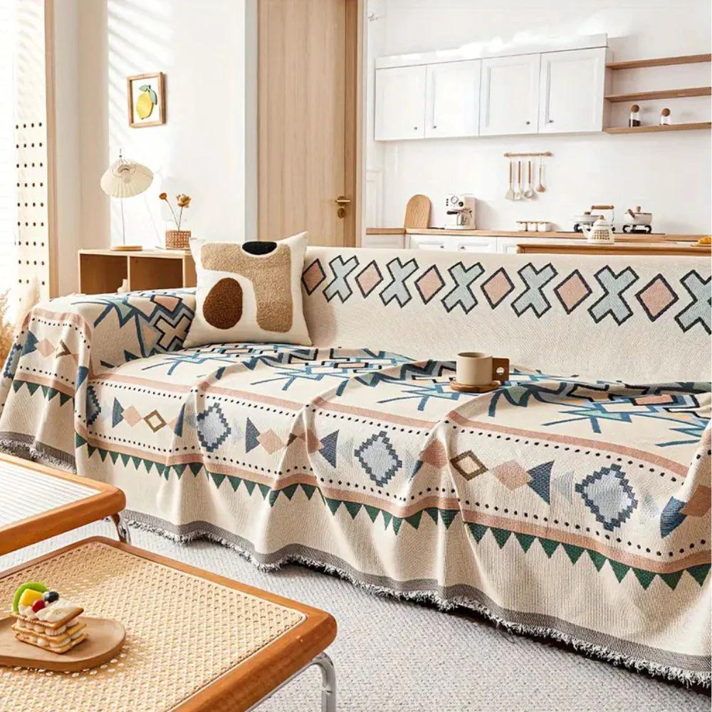 Tribal Weave Sofa Cover by Casa & Beyond