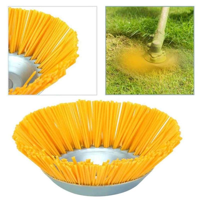 Nylon weed brush for lawn mower by Bowlift