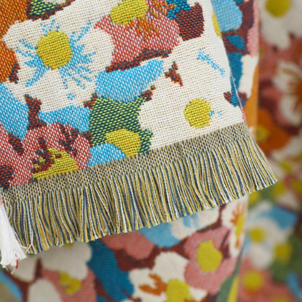 Opulent Flora Reversible Towel by Casa & Beyond