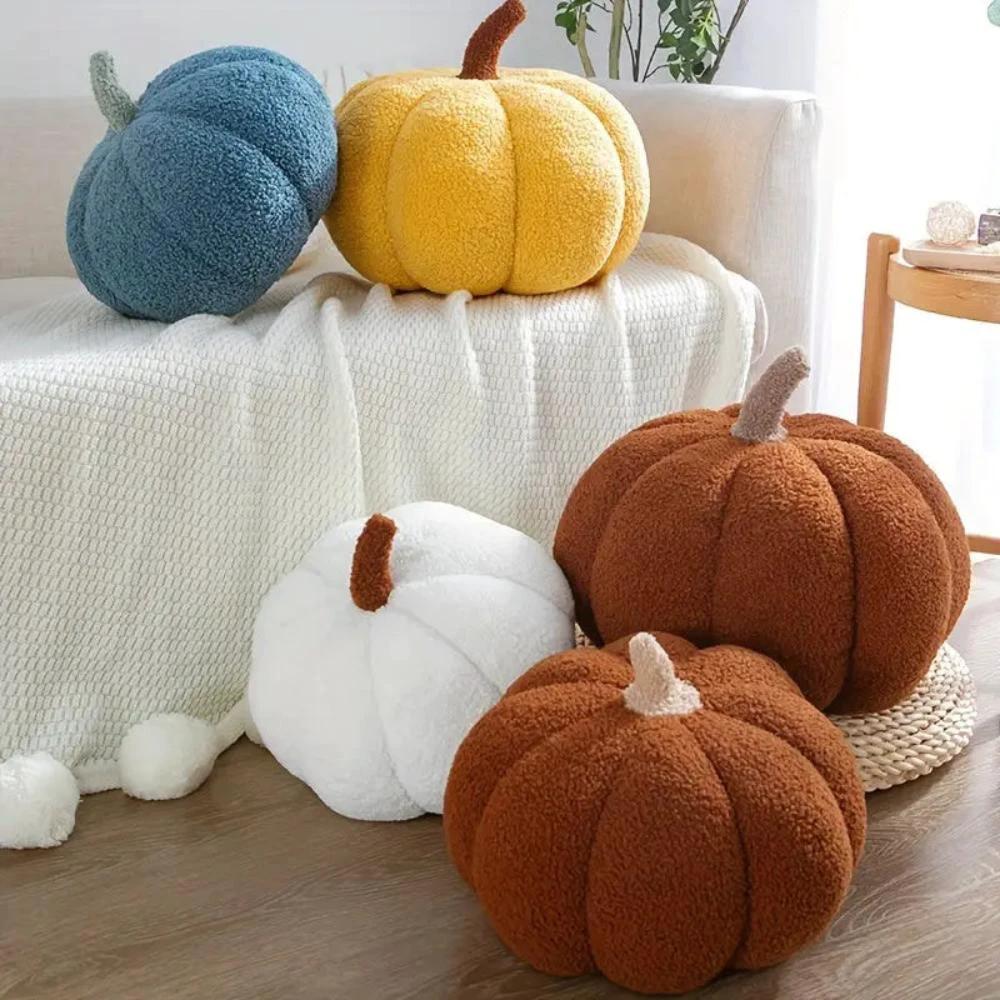 Pumpkin Patch Plush Cushions by Casa & Beyond