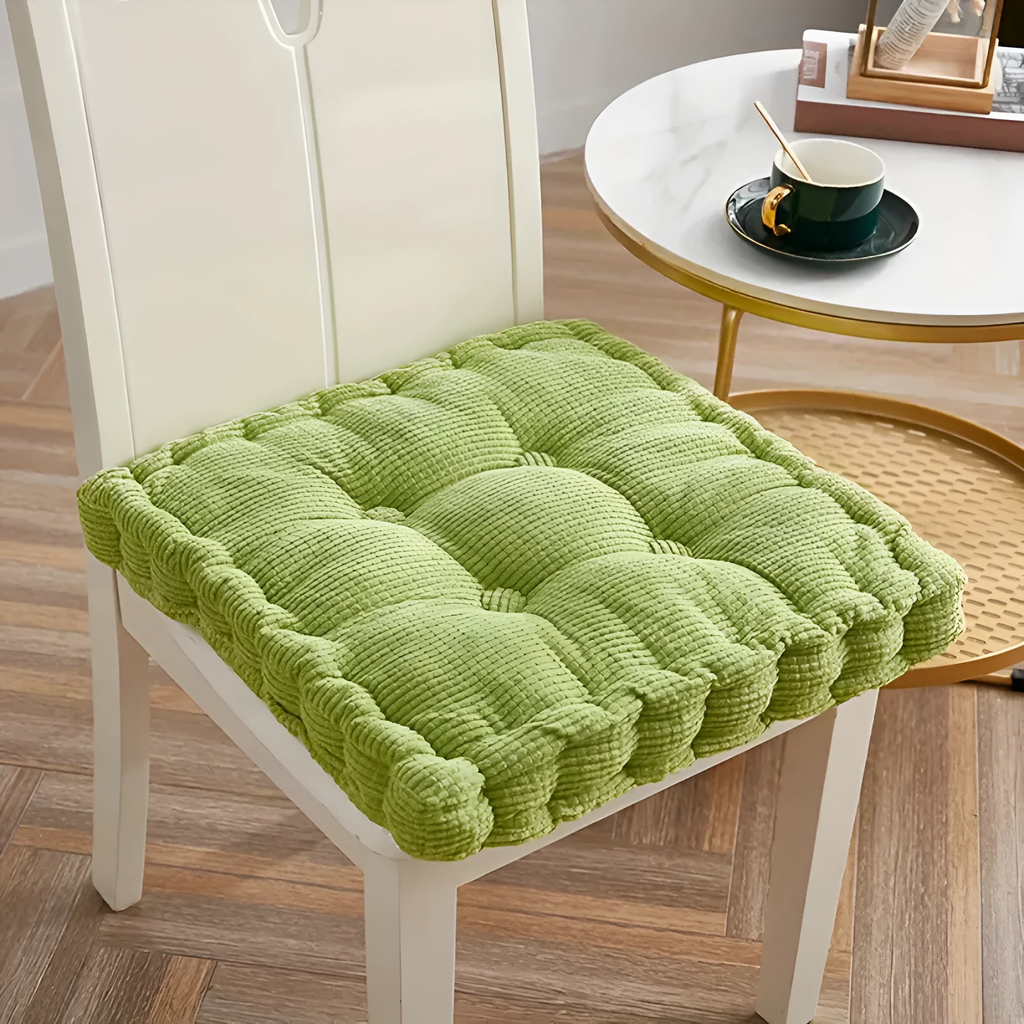 Stackable Corduroy Chair Cushions by Casa & Beyond