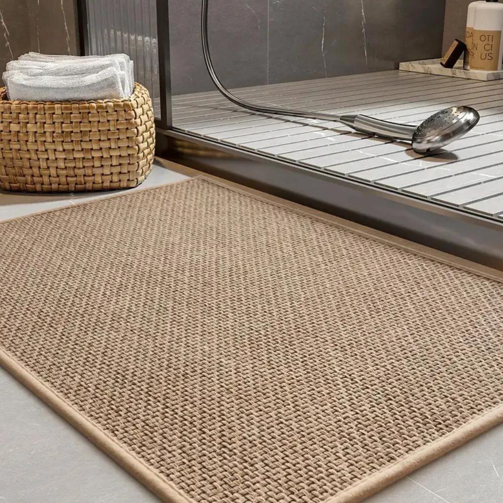 Braided Comfort Non-Slip Bath Mat by Casa & Beyond