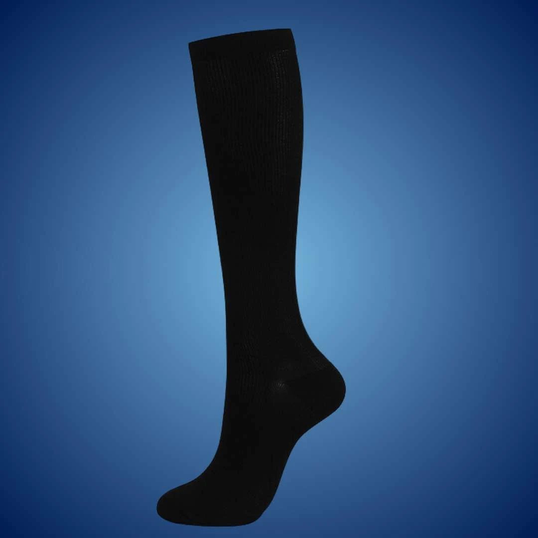 CircuFlex High Graduated Compression Socks | Improved Blood Circulation and Pain Relief - Ideal for Athletes - Travelers - Varicose Veins Bowlift by Bowlift