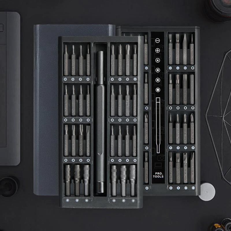 Precision screwdriver set 62 in 1 by Bowlift