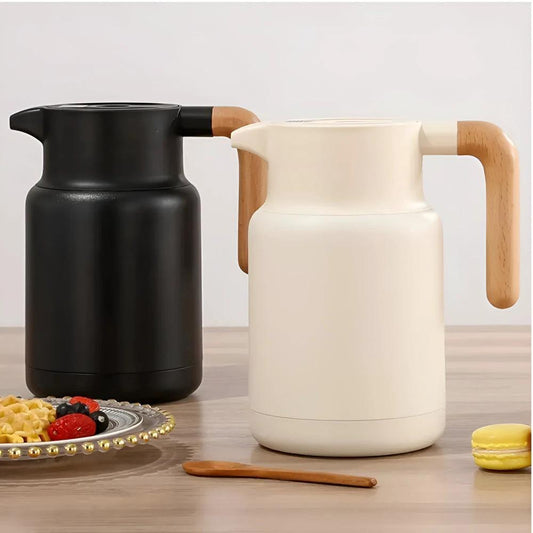 Classic Wooden Handle Thermal Carafe by Casa & Beyond