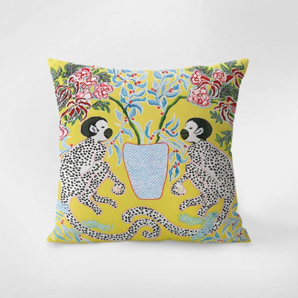 Zebra Tapestry Tassel Cushion Cover by Casa & Beyond