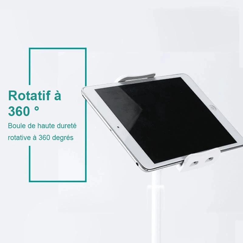Universal detachable holder for phone and tablet with long pole by Bowlift