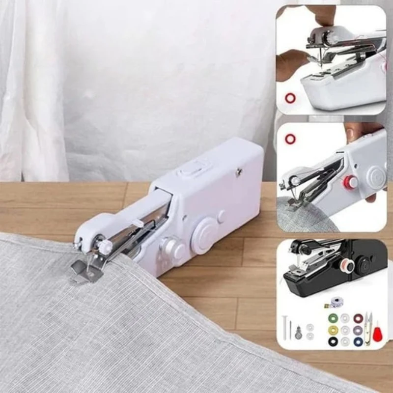 Portable handheld sewing machine for quick repairs Bowlift by Bowlift
