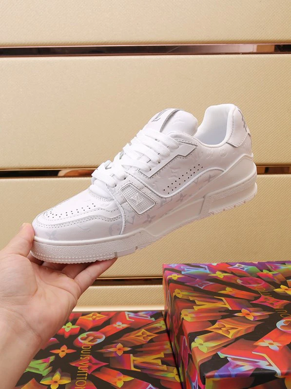 Luxury Trainer Sneakers Shoes #54 Signature White by Air Jordan