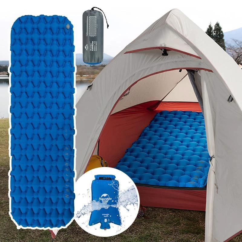 Camping carpet with air mattress by Bowlift