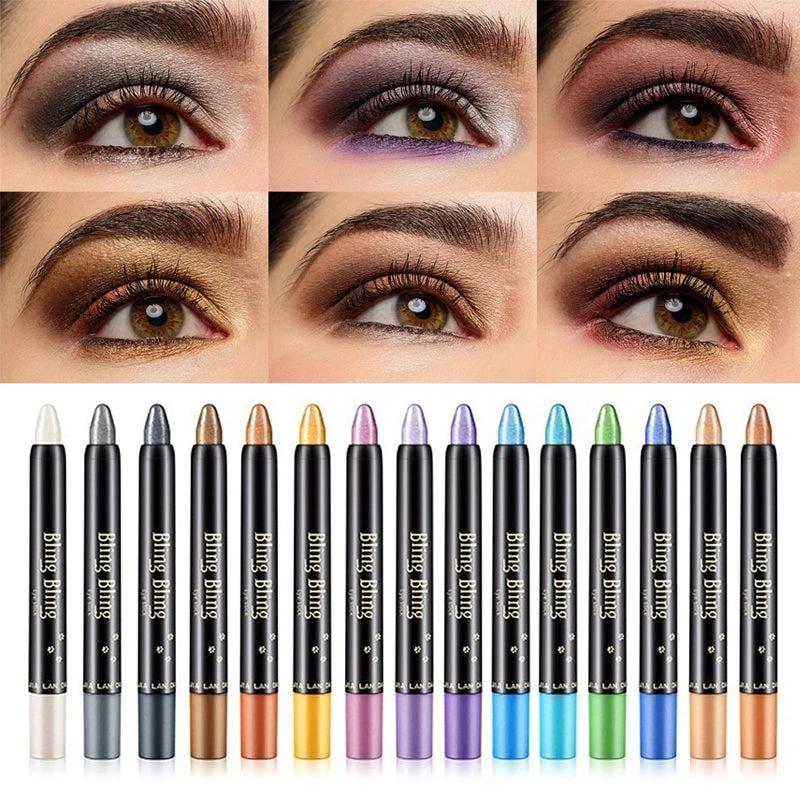 15 Color Highlighter Eye Shadow Stick by BowLift