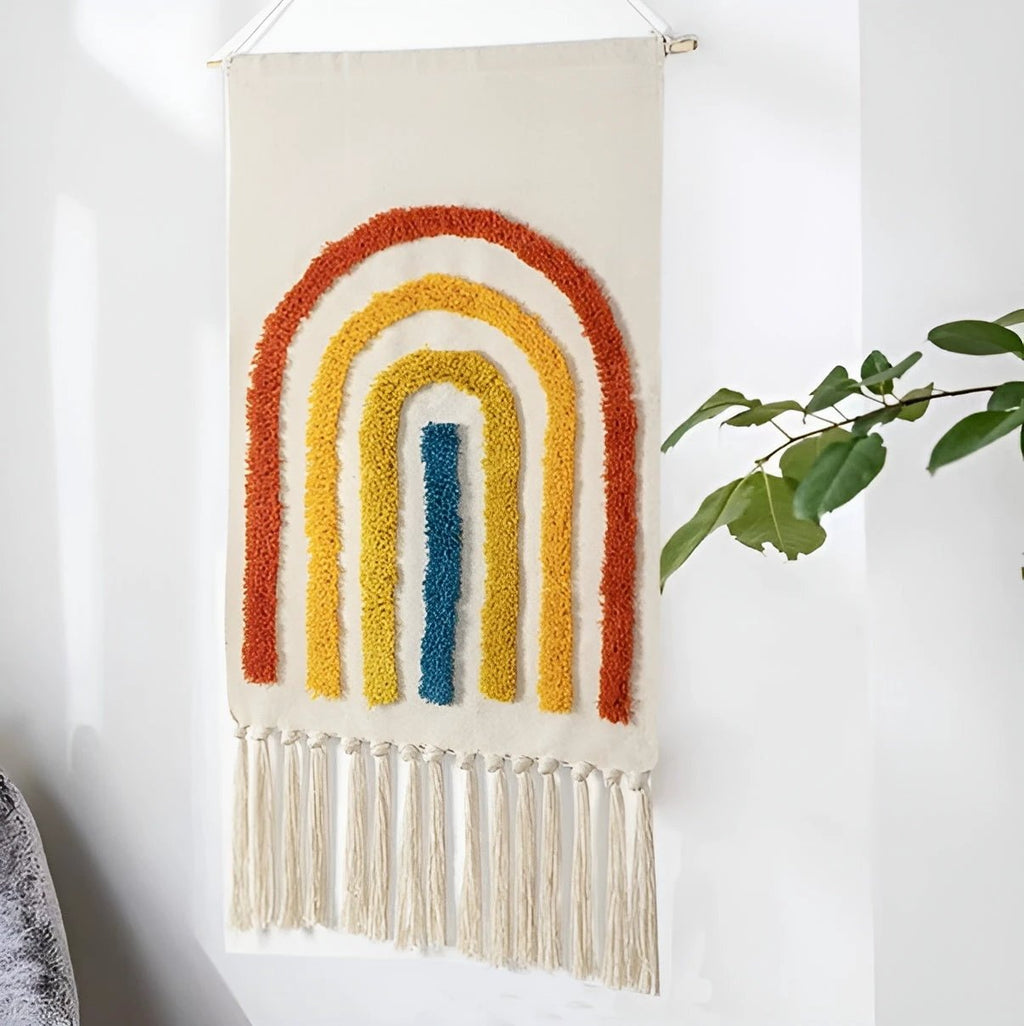 Colorful Fringe Tapestry Decor by Casa & Beyond