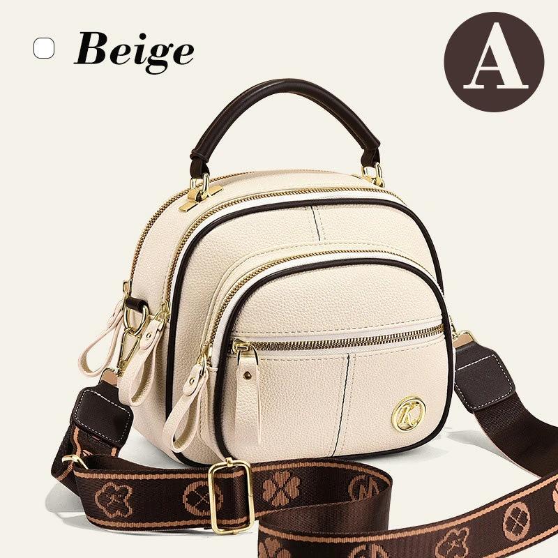 Handbag Crossbody PU Leather Shoulder Bag by BowLift
