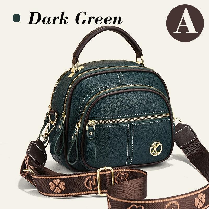 Handbag Crossbody PU Leather Shoulder Bag by BowLift