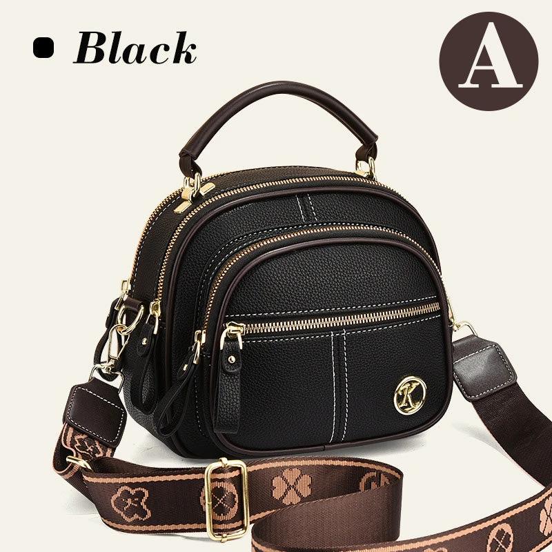 Handbag Crossbody PU Leather Shoulder Bag by BowLift