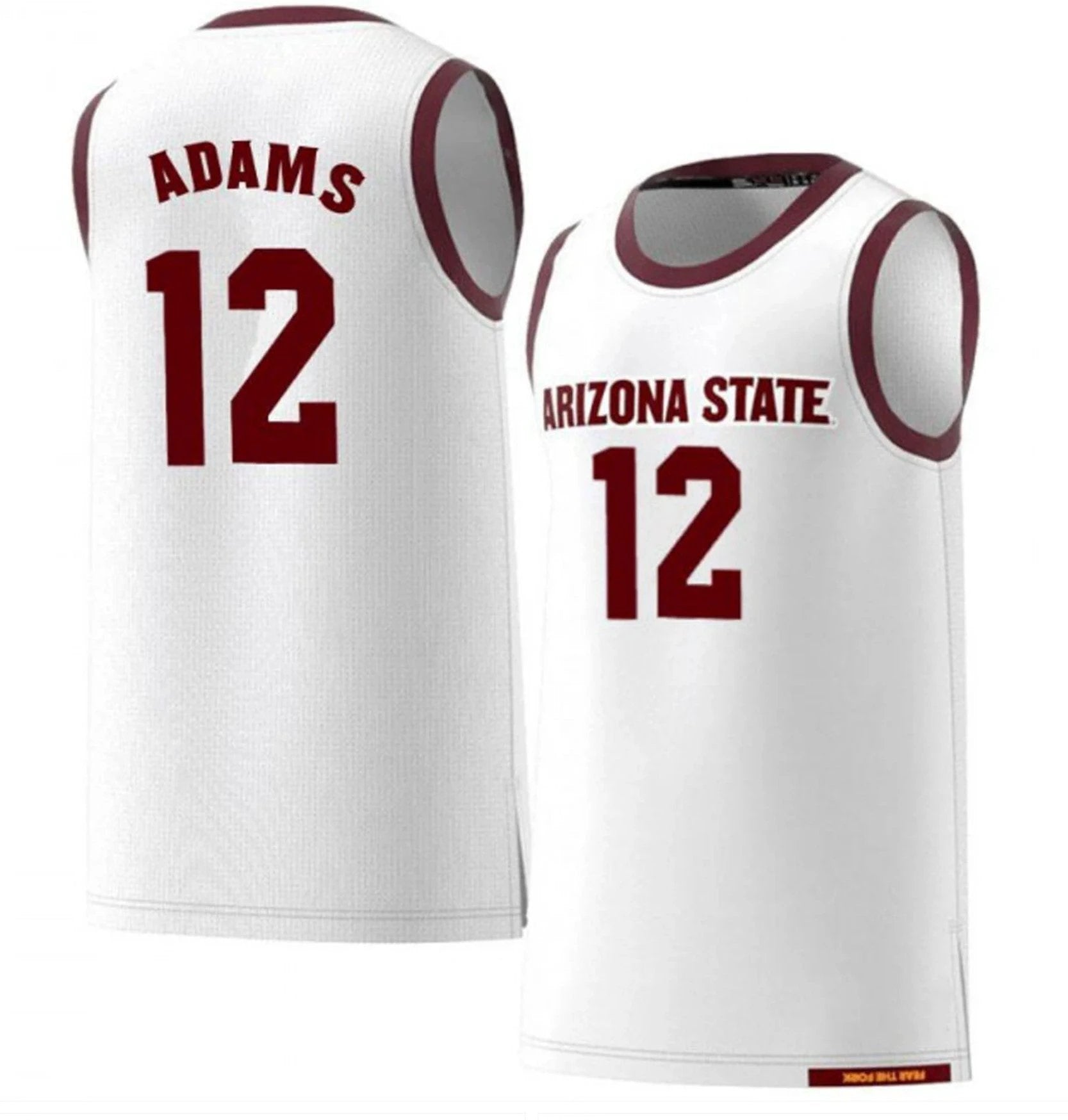 Andre Adams Jersey #12 Arizona State Sun Devils College Basketball by My store basketball