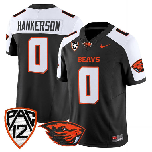 Anthony Hankerson Jersey #0 Oregon State Beavers 2025 Limited Stitched Black Alter by My Store NCAA Football Jerseys