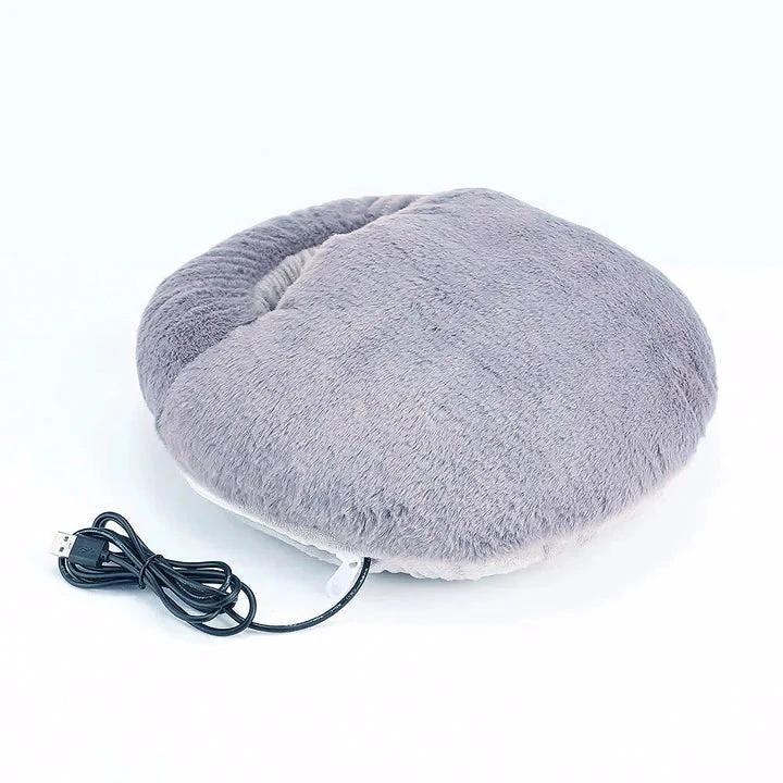 WarmNest XL Electric Foot Warmer – Plush Comfort & Adjustable Heat by BowLift