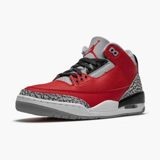Air Jordan 3 Retro Fire Red Cement by Air Jordan