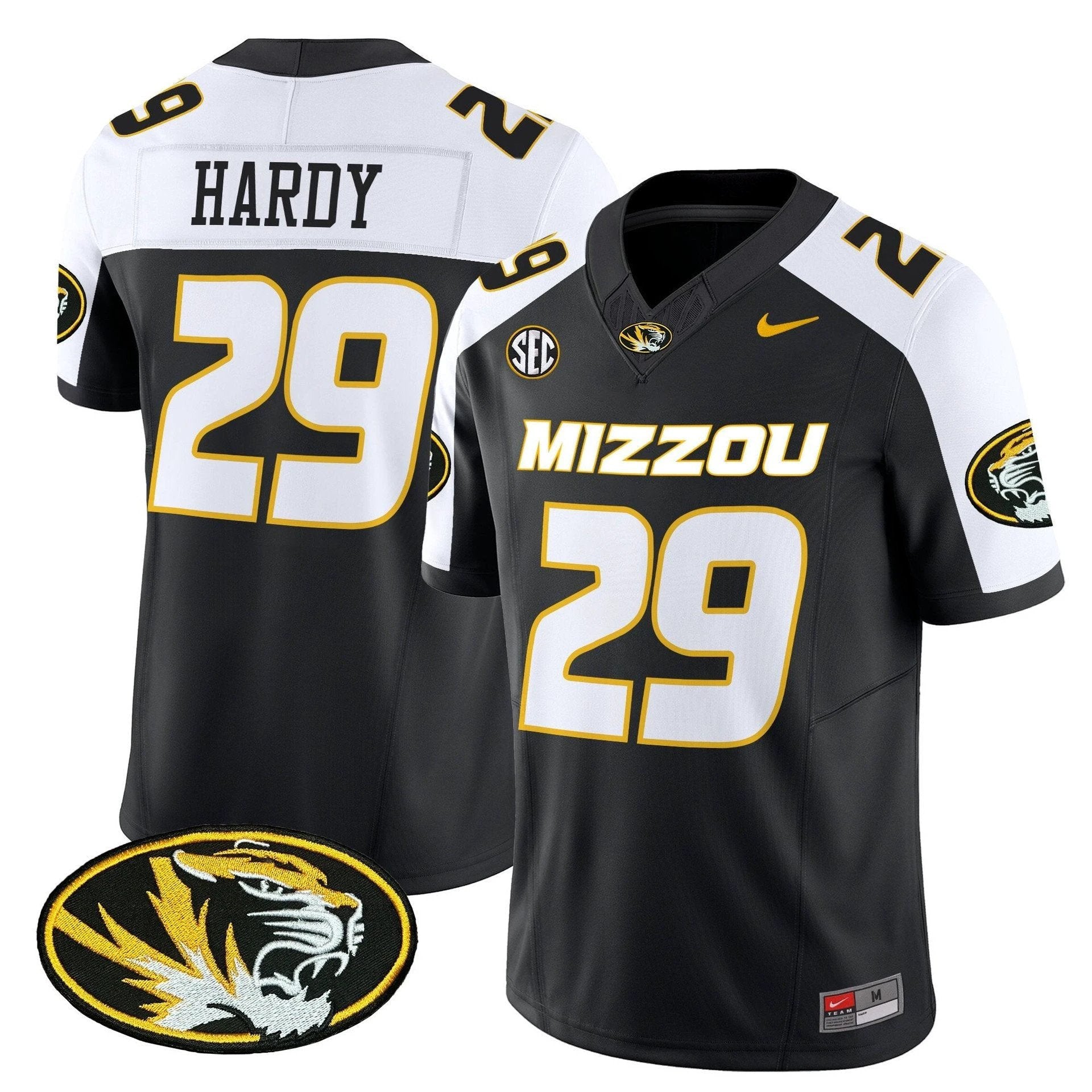 Ahmad Hardy Jersey #29 Missouri Tigers 2025 Vapor Limited Stitched Black Alter by My Store