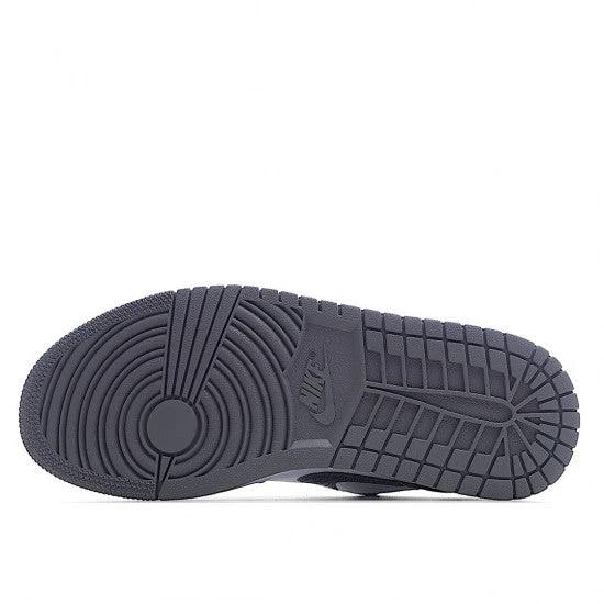 Air Jordan 1 Low Black White Wolf Grey by Air Jordan