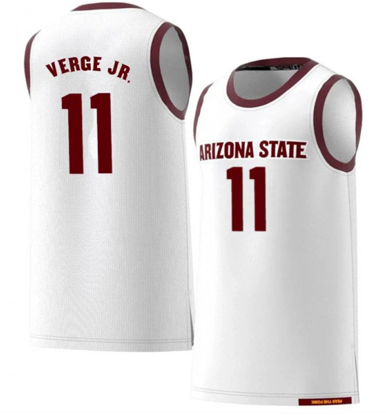 Alonzo Verge Jersey #11 Arizona State Sun Devils College Basketball by My store basketball